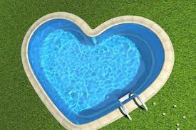 coeur piscine